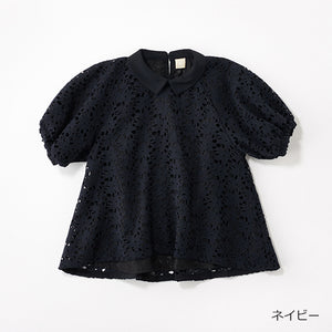 [THREE SQUARE]レースブラウス