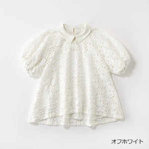 [THREE SQUARE]レースブラウス