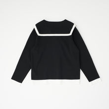 画像をギャラリービューアに読み込む, [Maglie le cassetto]セーラーカラーカーディガン